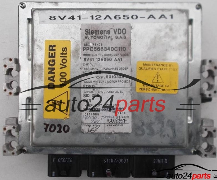 calculateur moteur pour ford 2.0 tdci