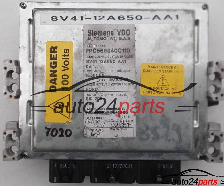 calculateur moteur pour ford 2.0 tdci