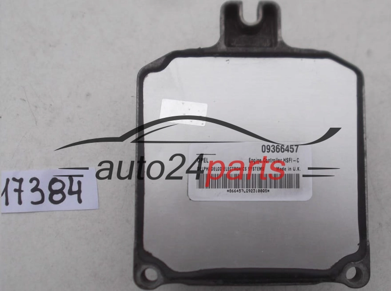 MOTORSTEUERGERÄT ECU STEUERGERAT OPEL ASTRA VECTRA ZAFIRA 1.4 X14XE 1.6 X16XE X16XEL 09366457