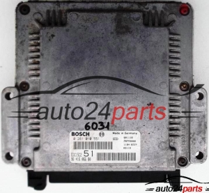 ECU CENTRALITA DE MOTOR PEUGEOT 306 2.0 HDI BOSCH 0281010551, 0 281 010 551, 9641606680, 96 416 066 80, EDC15C2 51