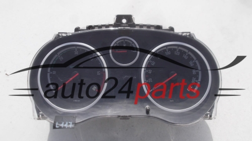 SPEEDOMETER INSTRUMENT CLUSTER OPEL CORSA D JOHNSON CONTROLS 28120244-5, 281202445, P0013281901