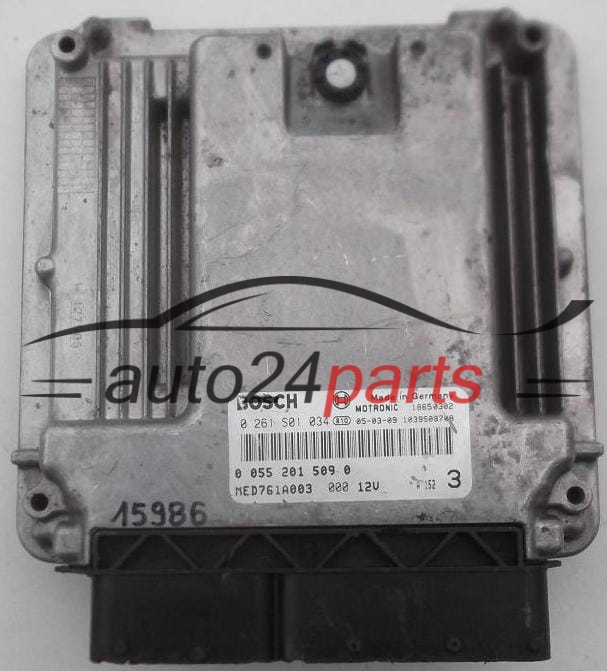 Centralita de motor Alfa Romeo 159 2.2 JTS 0261S01034 055201509