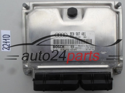 AUDI A4 2.5 TDI BOSCH 0 281 010 492, 0281010492, 8E0 907 401, 8E0907401
