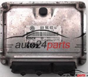 MOTORSTEUERGERÄT ECU STEUERGERAT SEAT CORDOBA IBIZA 1.4 BOSCH 0 261 207 231, 0261207231, 6K0 906 032 AJ, 6K0906032AJ 