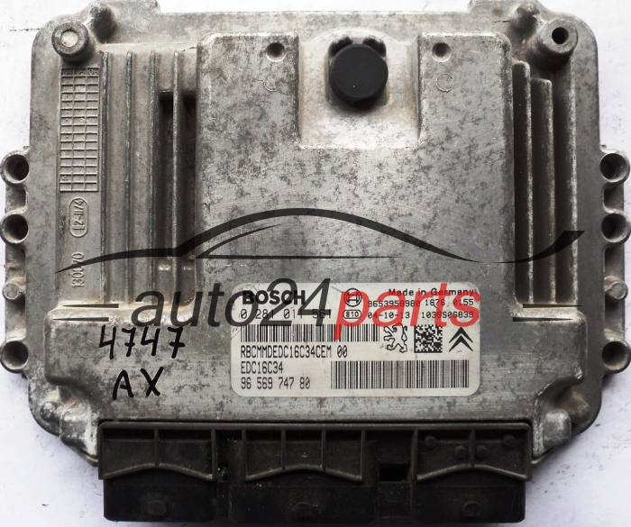 MOTORSTEUERGERÄT ECU STEUERGERÄT CITROEN C5 1.6 HDI BOSCH 0 281 011 561
