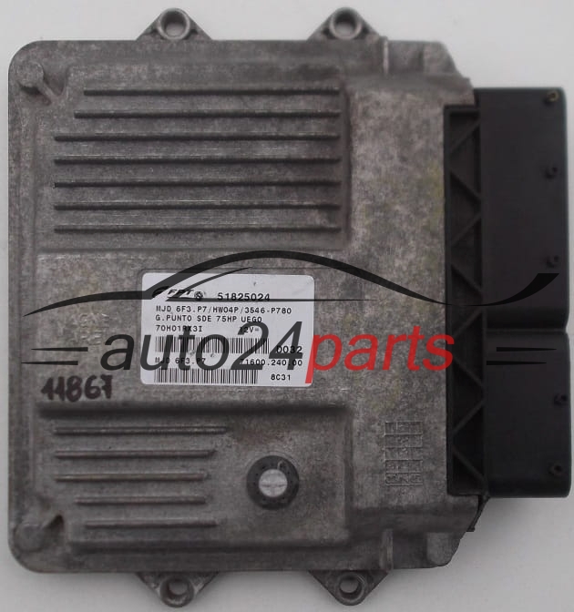 Μονάδα Ελέγχου Κινητήρα FIAT GRANDE PUNTO 1.3 JTD MAGNETI MARELLI MJD 6F3.P7