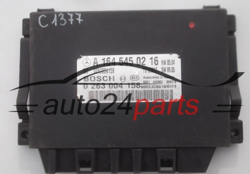 COMFORT CONTROL MODULE PARKTRONIK PDC MERCEDES ML BOSCH 0 263 004 158, 0263004158, A 164 545 02 16, A1645450216