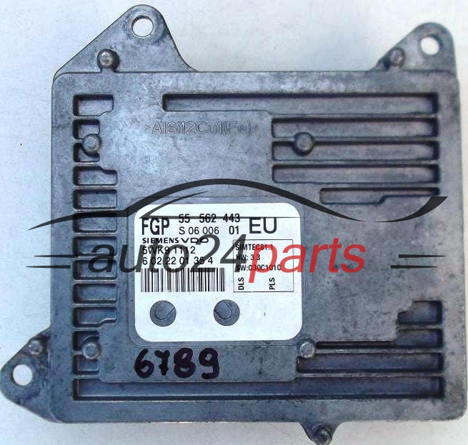CENTRALINA MOTORE OPEL VECTRA SIGNUM ZAFIRA 2.2 SIEMENS VDO 5WK9 1112