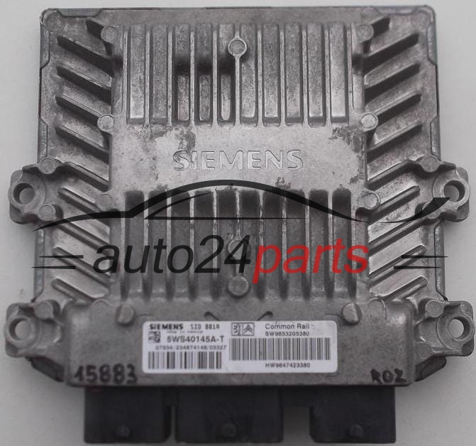 KOMPUTER STEROWNIK SILNIKA CITROEN PEUGEOT 2.2 HDI SIEMENS 5WS40145A-T