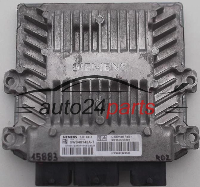 KOMPUTER STEROWNIK SILNIKA CITROEN PEUGEOT 2.2 HDI SIEMENS 5WS40145A-T