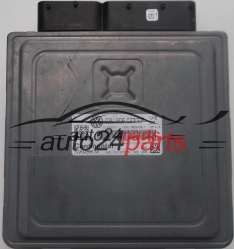 ECU ENGINE CONTROLLER VW VOLKSWAGEN POLO 1.6 TDI CONTINENTAL 5WP42856AA, 03L906023EP, 03L906023D