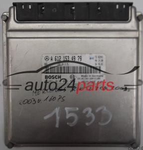 CALCULATEUR MOTEUR MERCEDES W203 CLK 270 CDI A6121534979, BOSCH 0281011068, 0 281 011 068, A 612 153 49 79, 6121534979 