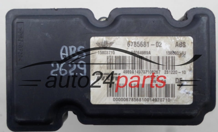 ABS PUMP BMW MINI TRW 6785681-02, 15803713, 68225030 