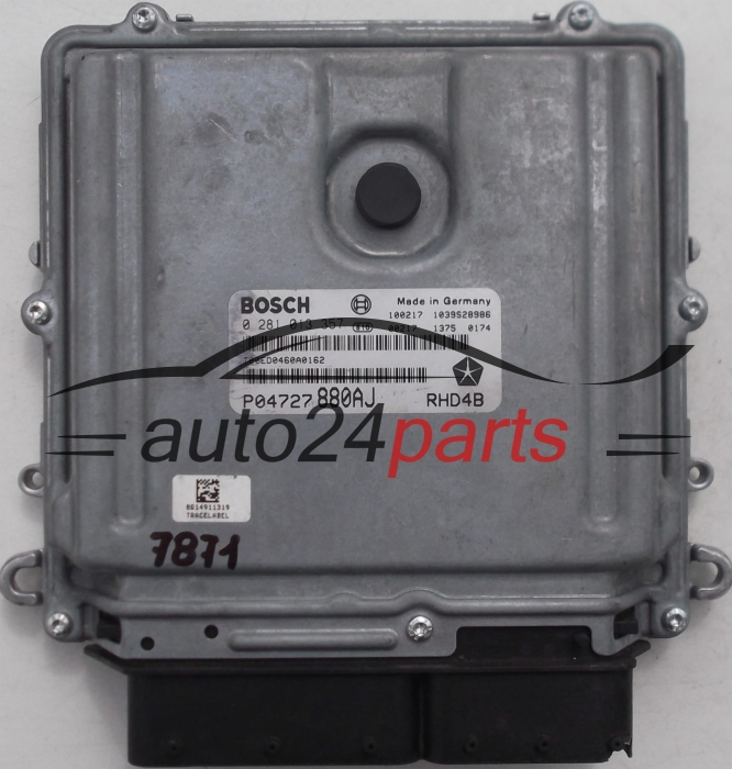 CENTRALINA DO MOTORE chrysler voyager 2.8 BOSCH 0281013357, P04727880AJ, RHD4B