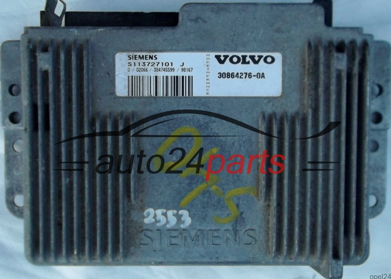 ECU ENGINE CONTROLLER VOLVO S40 V40 2.0 SIEMENS S113727101J