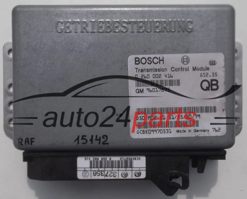 GETRIEBESTEUERGERÄT GETRIBESTEUERUNG OPEL OMEGA 2.0 BOSCH 0 260 002 416, GM 96017873 QB