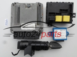 Centralina motore Alfa Romeo 156 2.0 JTS 0261S01027 00551903060 55190306 MED711A001