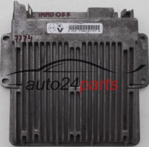 KOMPUTER STEROWNIK SILNIKA RENAULT TWINGO 1.2 Sagem 21624886-1, 216248861, 7700107197, 7700103915, HOM 7700105560 - 7774, 7776, 9943, 9959, 10336, 11770, 13165 