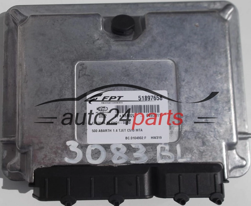 Boîte de vitesses automatique contrôleur fiat 500 abarth 1.4 tjet