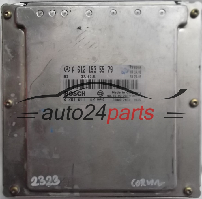 KOMPUTER STEROWNIK SILNIKA MERCEDES W209 CLK 270 CDI A6121535579, A 612 153 55 79, BOSCH 0281011182