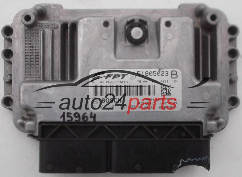 Μονάδα Ελέγχου Κινητήρα FIAT PUNTO, BRAVO 1.4, BOSCH 0 261 201 687, 0261201687, 51805023B