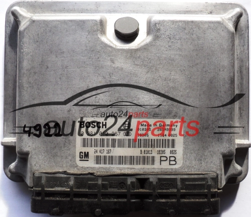 OPEL ASTRA ZAFIRA 2.0 DTH Y20DTL Y20DTH BOSCH 0281010267, 0 281 010 267, 24417167, 24 417 167 PB