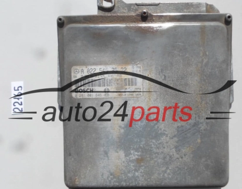 CENTRALINA DO MOTORE MERCEDES SPRINTER 2.9 TD BOSCH 0 281 001 646, 0281001646, A 022 545 35 32, A0225453532
