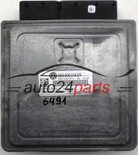 KOMPUTER STEROWNIK SILNIKA VW VOLKSWAGEN PASSAT 2.0 TDI SIEMENS VDO 5WP45516 AA
