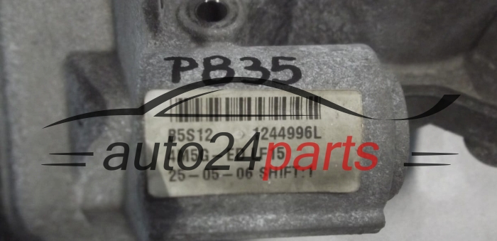 PRZEPUSTNICA POWIETRZA FORD FIESTA FOCUS C-MAX VOLVO 4M5G-ED LF15, 4M5GED 