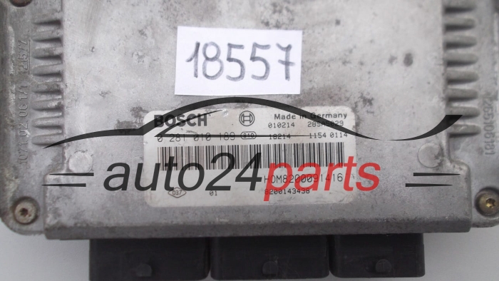 KOMPUTER STEROWNIK SILNIKA RENAULT MEGANE, SCENIC, RX4 1.9DCI, BOSCH 0 281 010 189, 0281010189, HOM7700115493, 7700115725