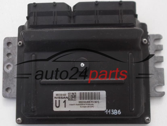 KOMPUTER STEROWNIK SILNIKA NISSAN MICRA K12 1.0 MEC32-020 U1 E3 3410 MEC32020