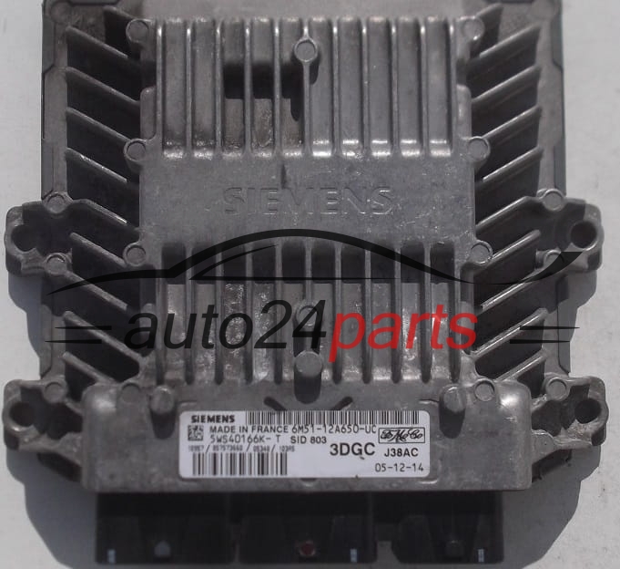 MOTORSTEUERGERÄT ECU STEUERGERÄT  FORD FOCUS KUGA 2.0 TDCI SIEMENS 5WS40166K-T