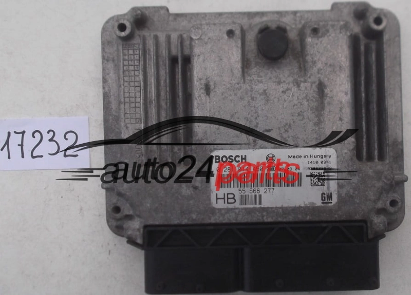 MOTORSTEUERGERÄT ECU STEUERGERAT OPEL VECTRA SIGNUM 1.9 CDTI BOSCH 0 281 014 450, 0281014450, GM 55 566 277 HB, 55566277HB, 55566277