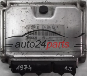 ΜΟΝΑΔΑ ΕΛΕΓΧΟΥ ΚΙΝΗΤΗΡΑ VW VOLKSWAGEN GOLF BORA 1.4 AXP 036906032P, 036 906 032 P, BOSCH 0261207179, 0 261 207 179, BENZIN ME7.5.10 3695