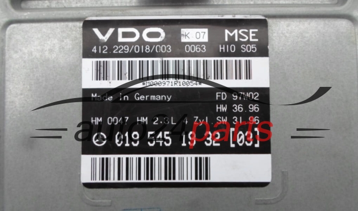 MERCEDES W202 019 545 19 32, 0195451932