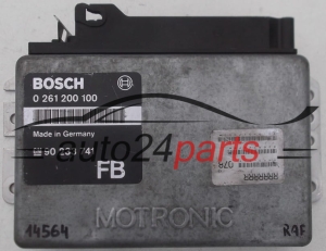 ECU ENGINE CONTROLLER OPEL OMEGA A BOSCH 0 261 200 100, 0261200100, GM 90 233 741 FB, 90233741 FB