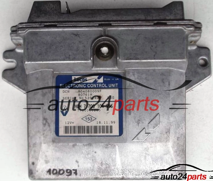 calculateur moteur pour renault kangoo, clio 1.9 