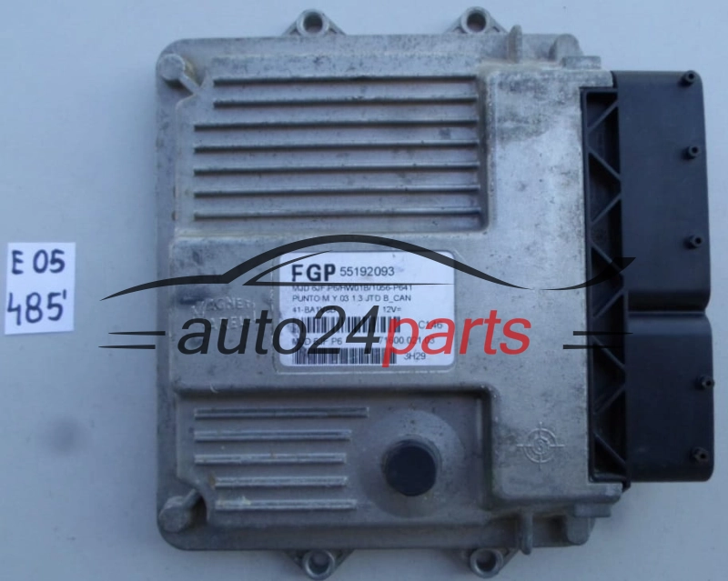 FIAT PUNTO 1.3 JTD 55192093, 71600.021.03, MJD 6JF P6, MJD6JFP6 