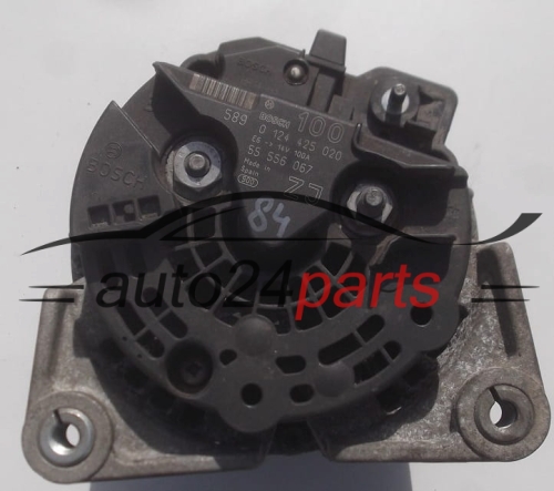 Alternador OPEL ASTRA ZAFIRA 1.6 1.8 BOSCH 0 124 425 020, 55 556 067 ZJ