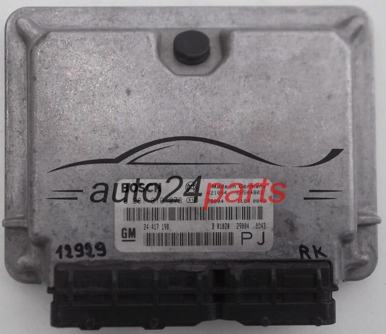 calculateur moteur pour opel omega 2.2 dti