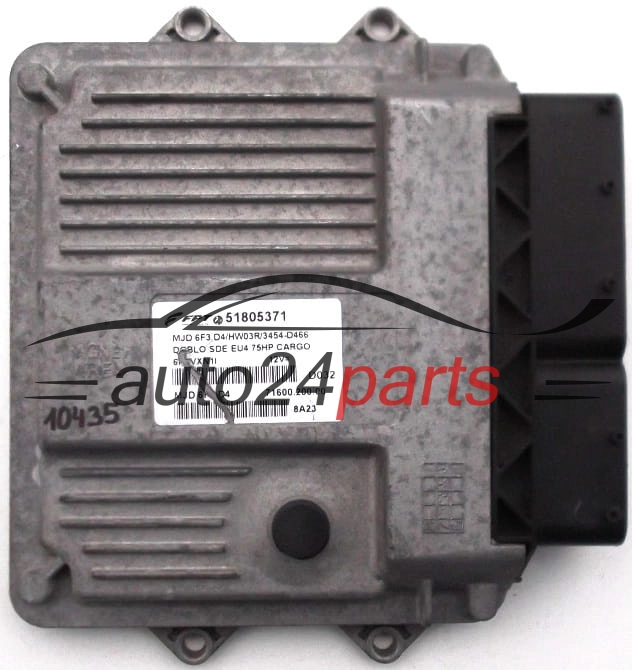 Μονάδα Ελέγχου Κινητήρα FIAT DOBLO 1.3 JTD MJD 6F3.D4, MJD6F3D4, 51805371