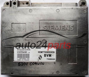 Μονάδα Ελέγχου Κινητήρα RENAULT SAFRANE 2.0 SIEMENS S101724101D, S101724101 D, HOM7700850439