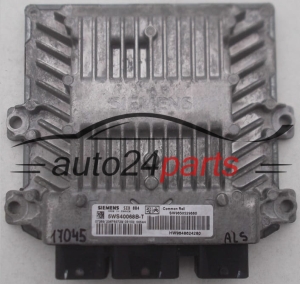 Μονάδα Ελέγχου Κινητήρα C3 1.4 HDI SIEMENS 5WS40068B-T, 5WS40068BT, SW9650529880, HW9648624280, SID 804