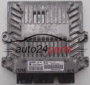 Μονάδα Ελέγχου Κινητήρα C3 1.4 HDI SIEMENS 5WS40068B-T, 5WS40068BT, SW9650529880, HW9648624280, SID 804 