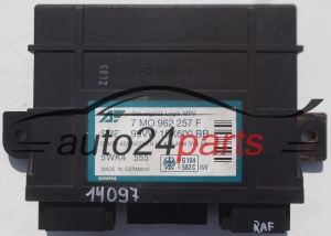 CENTRALITA DE CONFORT FORD GALAXY SHARAN SIEMENS 5WK4 555, 5WK4555, 7 MO 962 257 F, 7MO962257F, SME 95VW 15K600BB 