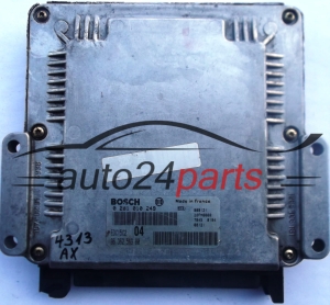 ECU ENGINE CONTROLLER CITROEN XSARA PICASSO PEUGEOT 306 2.0 HDI BOSCH 0281010249