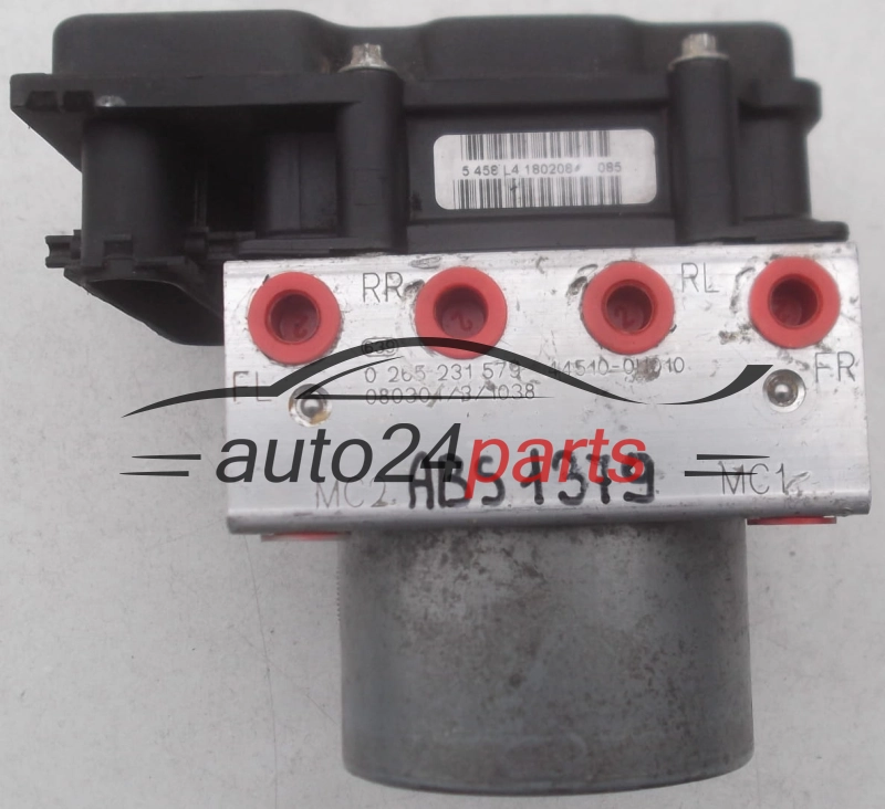 ABS POMPA I STEROWNIK CITROEN C1 TOYOTA AYGO PEUGEOT 107 BOSCH 0 265 231 579, 0265231579, 44510-0H010, 445100H010
