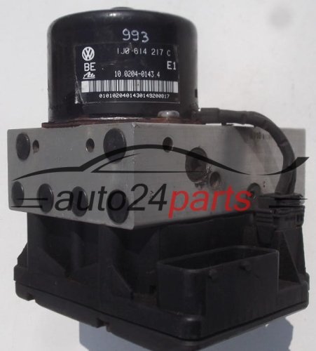 ABS VW VOLKSWAGEN AUDI SKODA 1J0 614 217 C, 1J0614217C, 10.0204-0143.4, 10020401434, 1J0 907 379 H, 1J0907379H, 10.0949-0341.3, 10094903413 