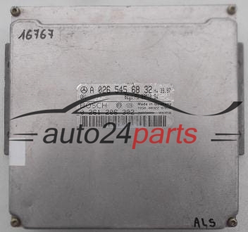 MOTORSTEUERGERÄT ECU STEUERGERAT MERCEDES W210, 208, E430, BOSCH 0 261 206 302, 0261206302, A 026 545 68 32, A0265456832