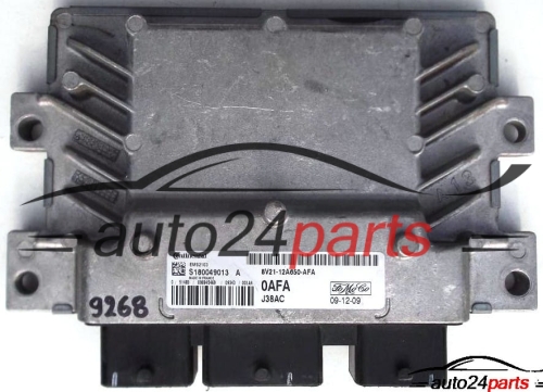 ECU ENGINE CONTROLLER FORD FIESTA 1.6, S180049013 A, S180049013A, 8V21-12A650-AFA, 8V2112A650AFA, 0AFA J38AC